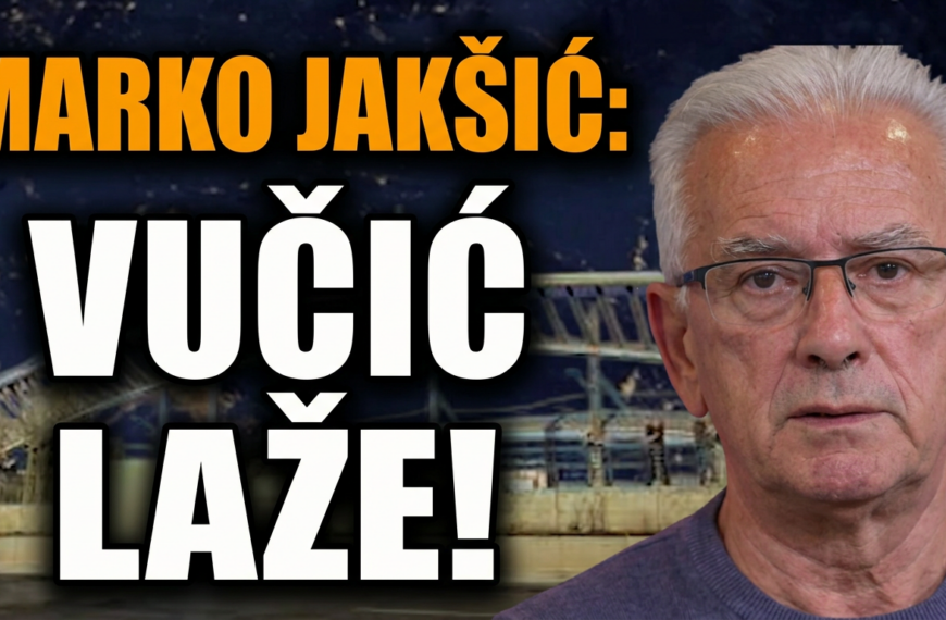 Др Јакшић: Вучић лаже! Није Турчин, већ је он предао мост на Ибру Албанцима (Видео)