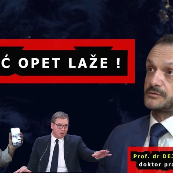 Др Мировић: Вучић лаже – није турски генерал него он пустио Албанце преко моста! (ВИДЕО)