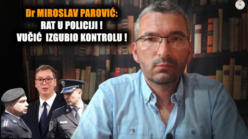 Мирослав Паровић открио: Рат у полицији између Милића и Кричка! Ево ко ће да бије студенте и народ (ВИДЕО)