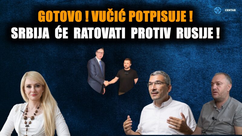 Вучић у Београду са Зеленским потписује ратни савез против Русије – Трифковић, Паровић и Костић (ВИДЕО)