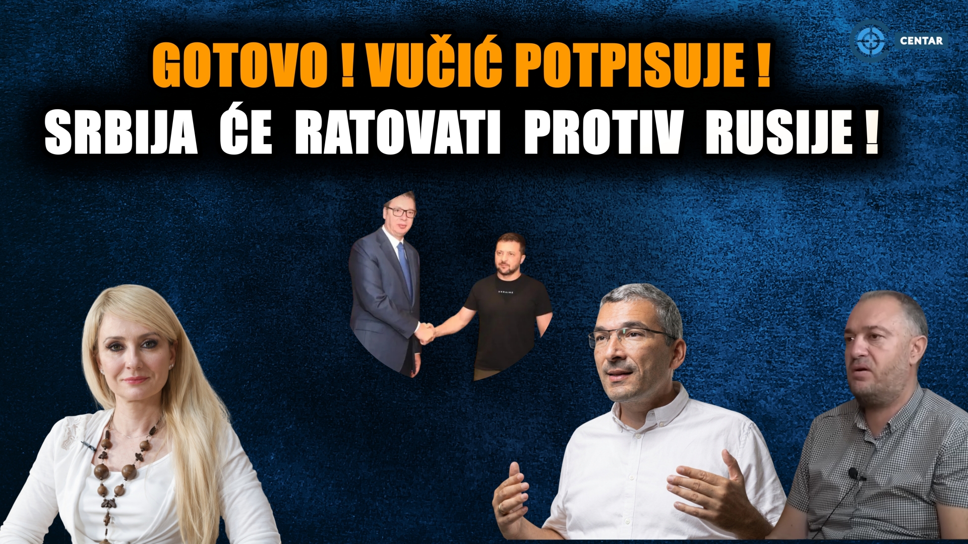 Вучић у Београду са Зеленским потписује ратни савез против Русије – Трифковић, Паровић и Костић (ВИДЕО)