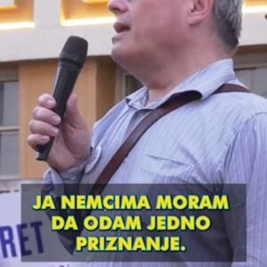 Академик Вукосавић, 15. на студентској листи: Немачка хоће Србију до Ниша, хоћемо ли веровати онима који Србе виде као проблем (ВИДЕО)