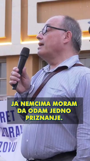 Академик Вукосавић, 15. на студентској листи: Немачка хоће Србију до Ниша, хоћемо ли веровати онима који Србе виде као проблем (ВИДЕО)