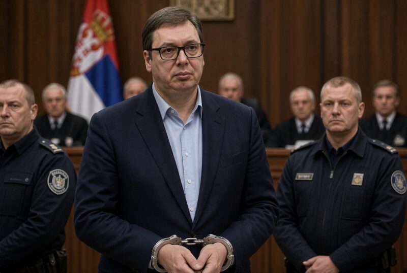 „Вучић узалуд најављивао ослобађајућу пресуду саборцу Тачију, Оскара чека пресуда за издају и робија“