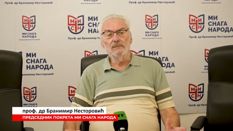 „Несторовић је болестан, једва хода, изманипулисан је!“: Појавио се снимак (ВИДЕО)