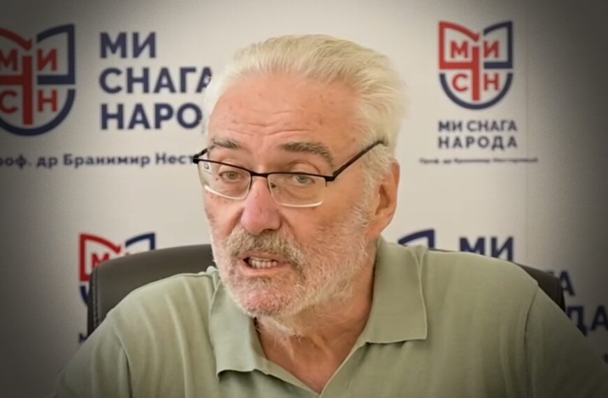 Др Несторовић: Нисам нестао — догодила се издаја у врху покрета због новца (ВИДЕО)