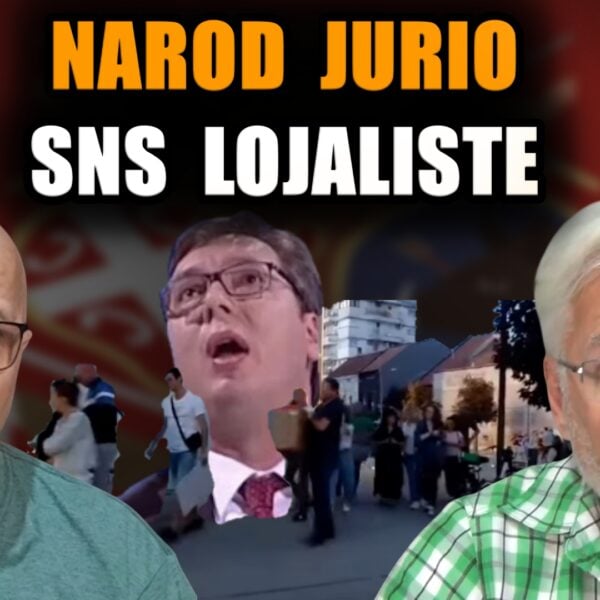 Прелиставање: Почело! Народ јурио Вучићеве СНС лојалисте по улици – морали да беже да их не би… (ВИДЕО)
