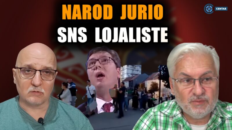 Прелиставање: Почело! Народ јурио Вучићеве СНС лојалисте по улици – морали да беже да их не би… (ВИДЕО)