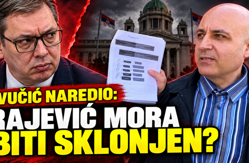 РАЈЕВИЋ МОРА ДА БУДЕ СКЛОЊЕН? Дисциплински поступак или извршење Вучићеве наредбе?