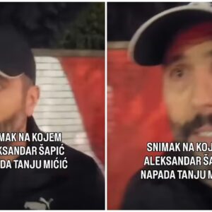 „Ај помери се сад, да ја и он решимо неке ствари“: Објављен снимак Шапићевог напада, који је снимила Татјана Мићић ВИДЕО