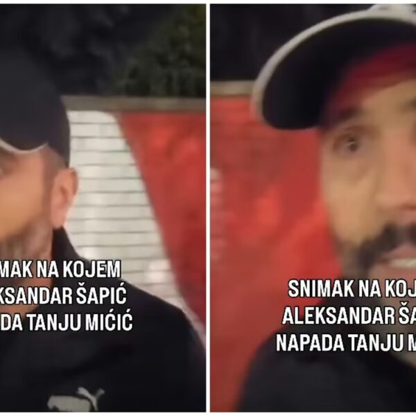 „Ај помери се сад, да ја и он решимо неке ствари“: Објављен снимак Шапићевог напада, који је снимила Татјана Мићић ВИДЕО