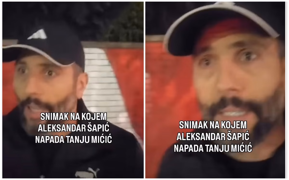 „Aj pomeri se sad, da ja i on rešimo neke stvari“: Objavljen snimak Šapićevog napada, koji je snimila Tatjana Mićić VIDEO
