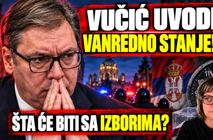 ВУЧИЋ УВОДИ ВАНРЕДНО СТАЊЕ!? Шта ће бити са већ расписаним изборима