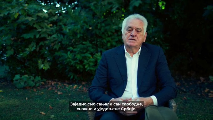 Vučić „oživeo“ Tomu Nikolića za predizborni spot, javio se iz uzurpirane vile na Dedinju