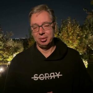 Одмах ухапсити Вучића који вечерас поново трује обраћањима: Тужилаштво да реагује и изда налог за тамничење Оскара (ВИДЕО)
