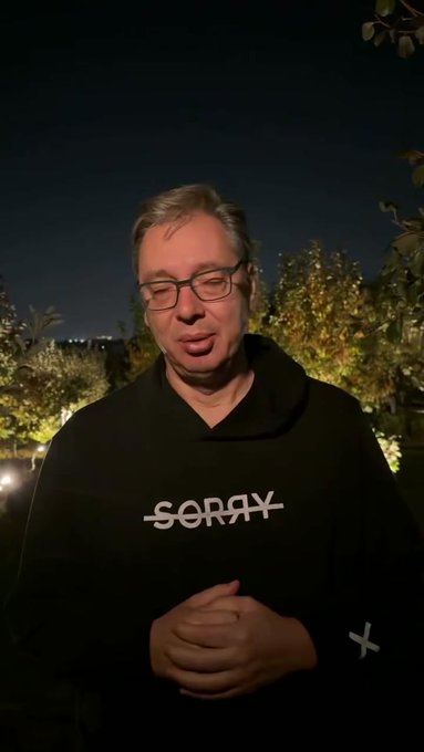 Одмах ухапсити Вучића који вечерас поново трује обраћањима: Тужилаштво да реагује и изда налог за тамничење Оскара (ВИДЕО)
