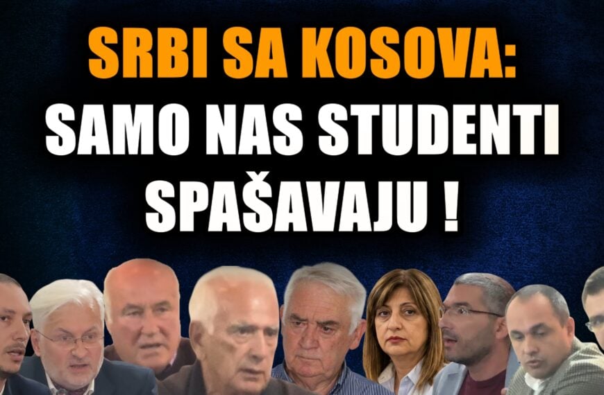 Срби са Косова стигли у Београд и подржали Студентску листу: Вучић издајник; само га студенти руше!&hellip;
