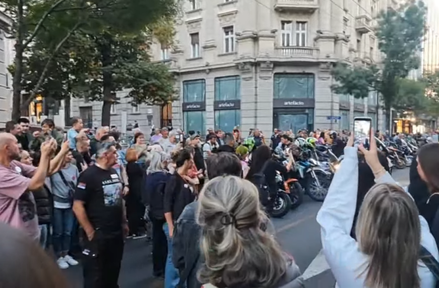 (VIDEO) Studenti ispred RIK-a: Vučićev režim bi da spreči dijasporu da glasa